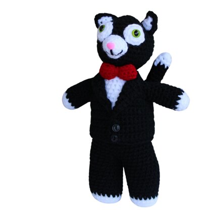 Sir Purrsalot Amigurumi