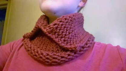 Reversible Collared Cowl