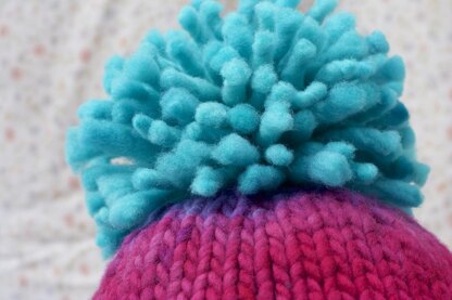 PomPom and Tuft Hat