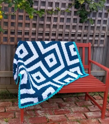 Connected Squares Blanket