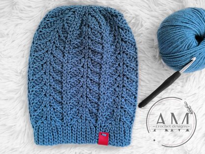 ADA knit-look beanie