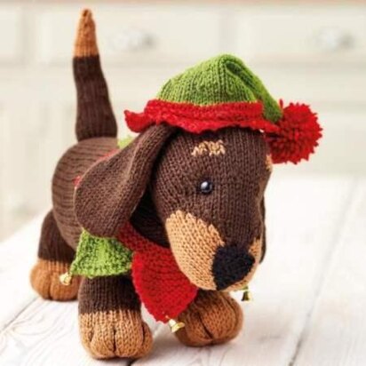 Christmas Dachshund