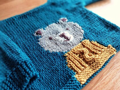 Baby Teddy Bear Sweater