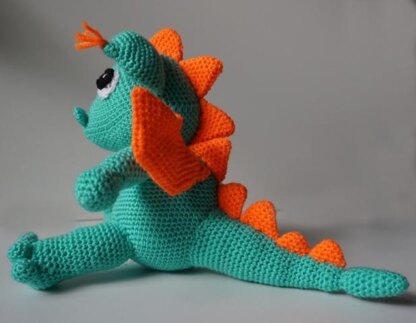 Crochet Pattern Dragon Elliot!