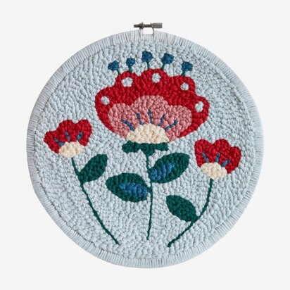 DMC Floral Hoop - PAT1403 - Downloadable PDF