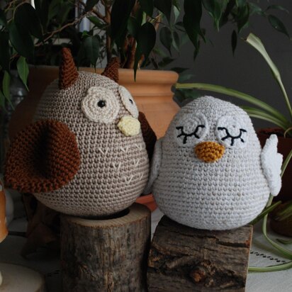 Free crochet owl pattern