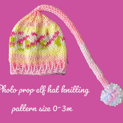 Baby Photo Prop Elf Hat