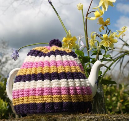 Candyfloss Ruched Tea Cosy