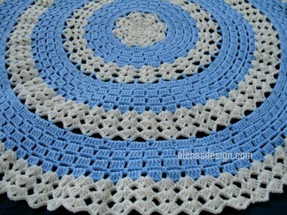 Round Lace Afghan