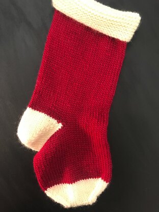 Simply the Simplest Christmas Sock