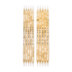 Addi Gold-Glitzer Strumpfstricknadeln 20cm - 7.00mm