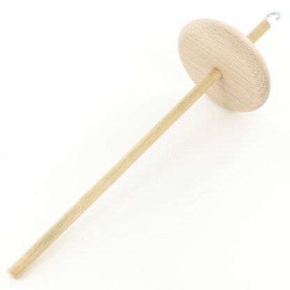 Finetoknow Drop Spindle Top Whorl Yarn Spin Hand Carved Wooden Tool for  Beginners