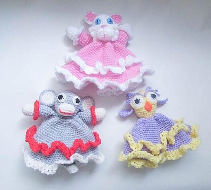 Mini Lovey Blankie Set 1