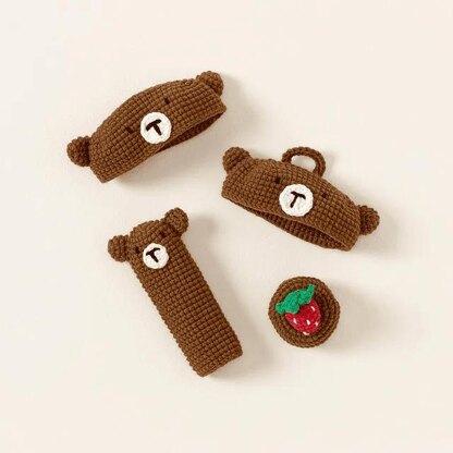 Teddy Bear Pattern,Potholder,Bear Pot Holder,Easy Crochet Patterns for Beginners