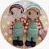 Amigurumi Christmas elves