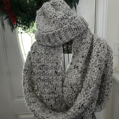 Snowbank Cowl and Beanie