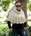 Chic Rose Poncho