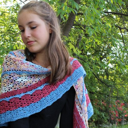 Un air de fleuve shawl