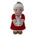 Mrs Claus (Knit a Teddy)