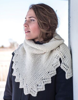 Yeva Shawl in Berroco Catena - 391 - 2 - Downloadable PDF