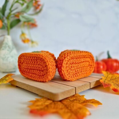 Pumpkin Baby Booties