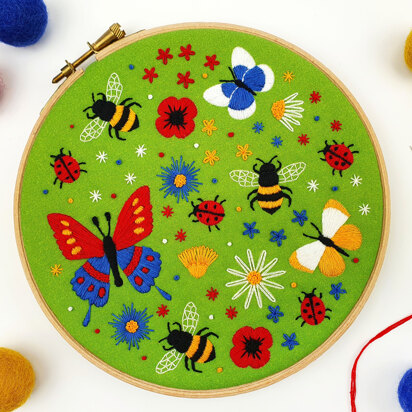 British Butterfly - Stick & Stitch Embroidery Pattern – Thread Honey
