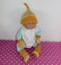 Baby Easy Stripe Pixie Hat, Booties & Mittens