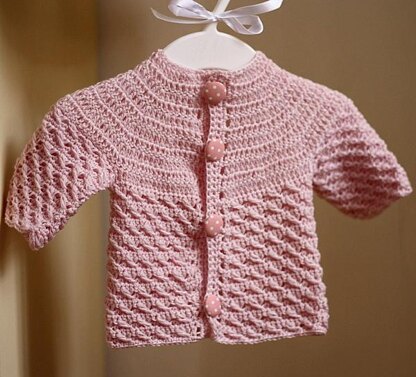 Polka Dot Baby Cardigan