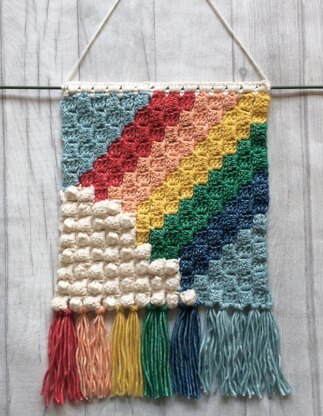 C2C Rainbow Wall Hanging