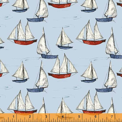 Windham Fabrics Sea & Shore - Sail Boats