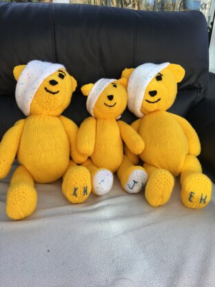 A Trio of Pudsey Bears