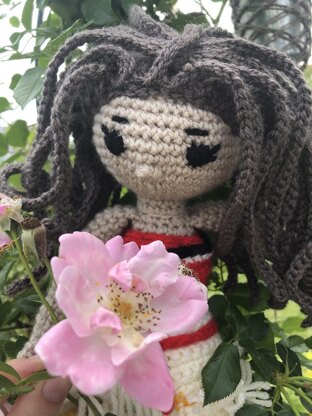 Island Princess amigurumi doll