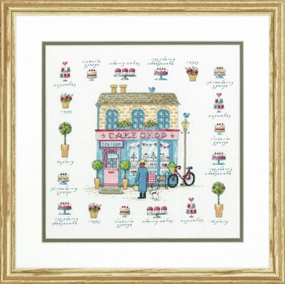 Dimensions Counted Cross Stitch Kit: Cake Shop - 30.5 x 30.5cm