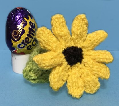 Easter Sunflower Creme Egg Cover