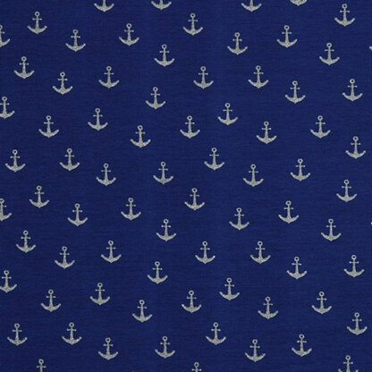 Glitter Anchor (Cobalt)