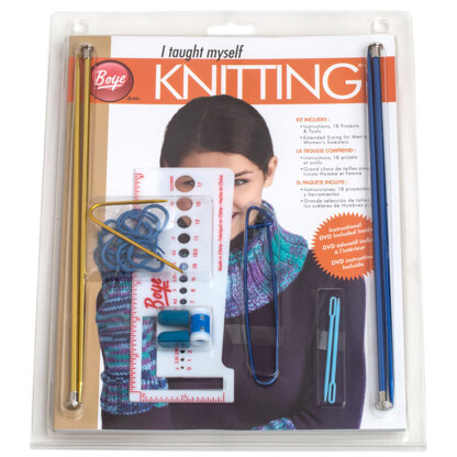 Boye I Taught Myself Knitting Kit