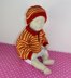 Baby & Toddler Stripe Sweater & Beanie Hat