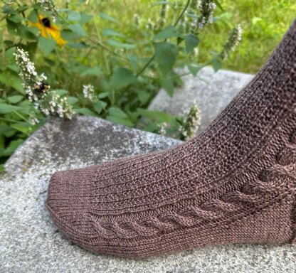 Lynx Moon Socks
