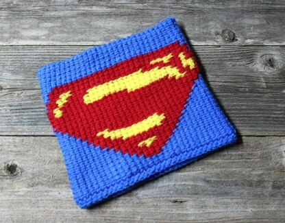 Graphed Beanie - Man of Steel Inspired