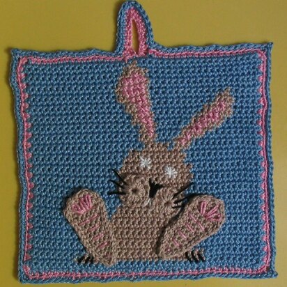 Benjamin Bunny potholder