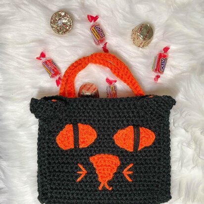 Black Cat Treat Bag