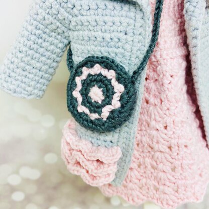 Amigurumi doll clothes, crochet doll clothes