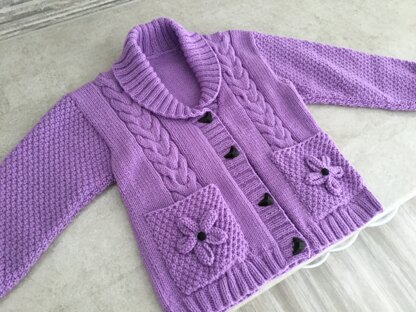 Girl's cardigan