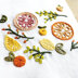 Un Chat Dans L'Aiguille Easy Customize - Sunbath - Size XS Printed Embroidery Kit