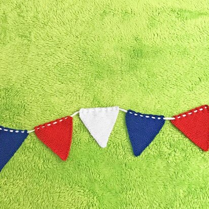 Royal Jubilee Bunting Garland 1.5m long