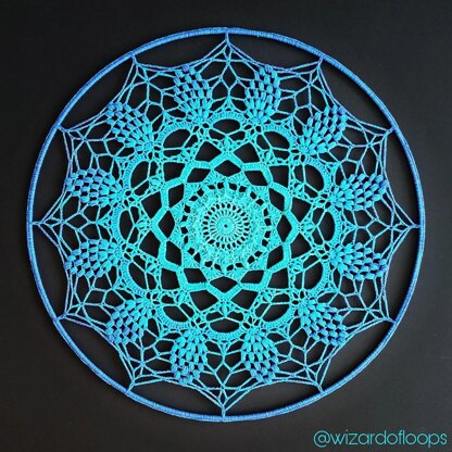 Mandala Magic Art crochet pattern