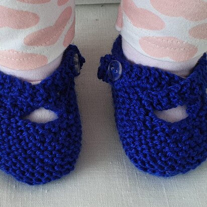 Nicola - Baby shoes with buttoned straps