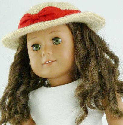 Sightseeing Hat - 18" American Girl Doll