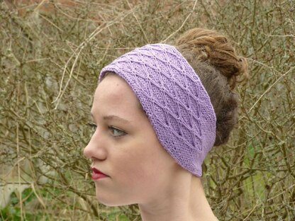 Diamond Quilt Stitch Headband