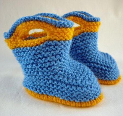 Splish Splash Splosh Baby Booties